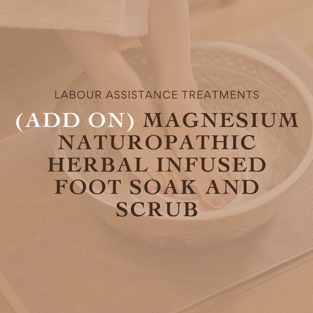 (Add On) Magnesium Naturopathic Herbal Infused Foot Soak and Scrub